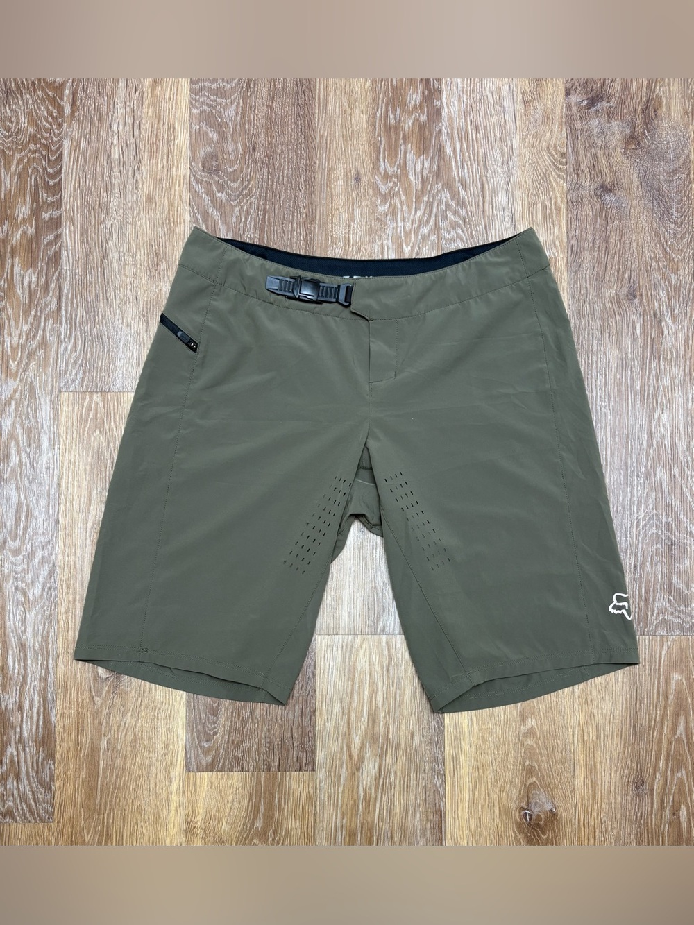 Fox Men's Olive Performance Ride Shorts